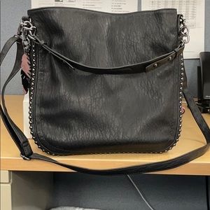 Black boho bag
